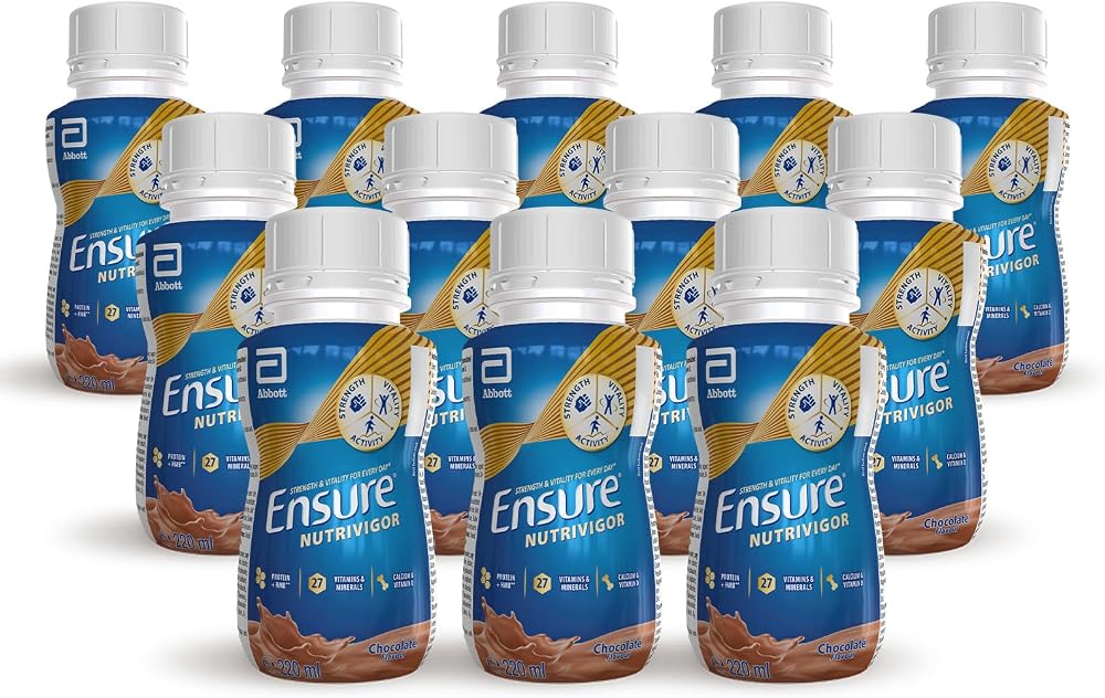 NutriVigor Nutritional Shake Chocolate 12 x 220ml Ready-to-Drink