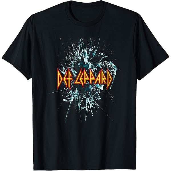 Amazon.com: Def Leppard - Hysteria City St. Louis T-Shirt