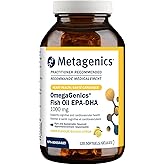 Metagenics OmegaGenics EPA-DHA 1000 mg - High Potency Omega-3 Fish Oil Supplement for Heart, Brain & Joint Health* - Sustaina