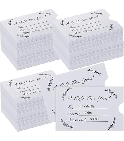 gift card sleeves near me 
