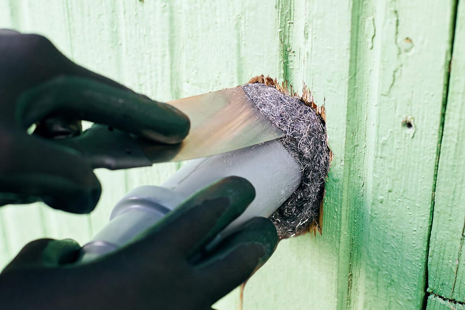 Patio, Lawn & Garden Fill Fabric to Block Mouse & Rat Holes Includes