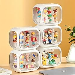 Display case for Figures with Light Adjustable