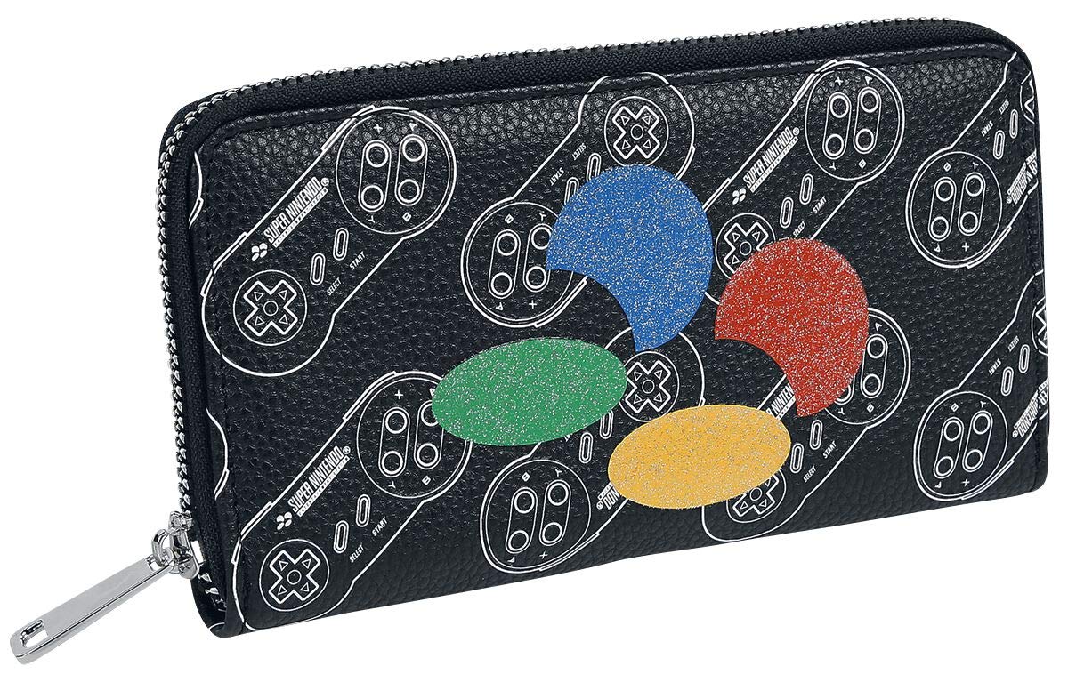 Nintendo - SNES AOP Zip Around Wallet