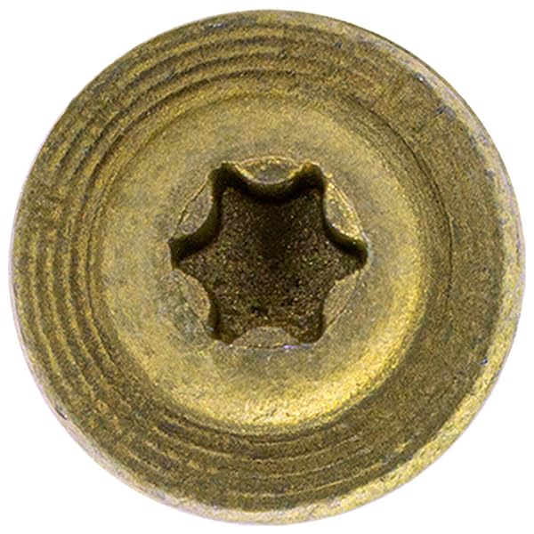JAKE SALES #15 X 6 CONSTRUCTION LAG SCREW EXTERIOR COATED TORX/STAR DRIVE HEAVY DUTY STRUCTURAL LAG SCREW FAR SUPERIOR TO COMMON LAG SCREWS (100 SCREW COUNT) MODIFIED TRUSS WASHER HEAD