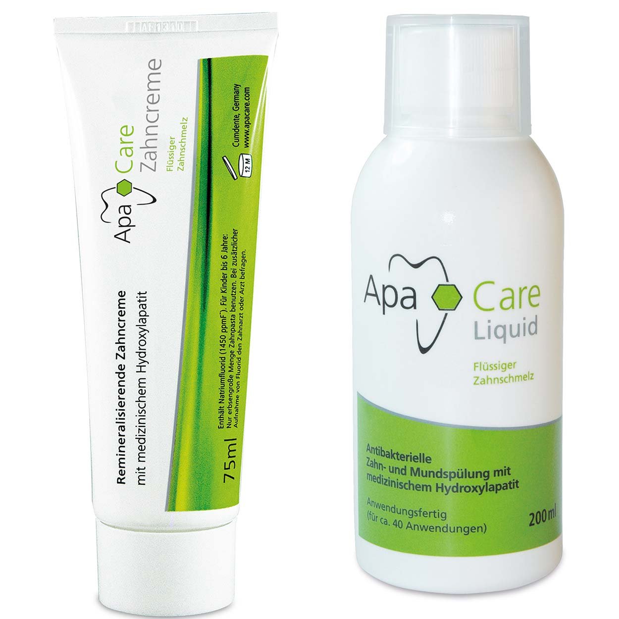Apacare Gluten-free Oral Care Set with Mouthwash & Toothpaste