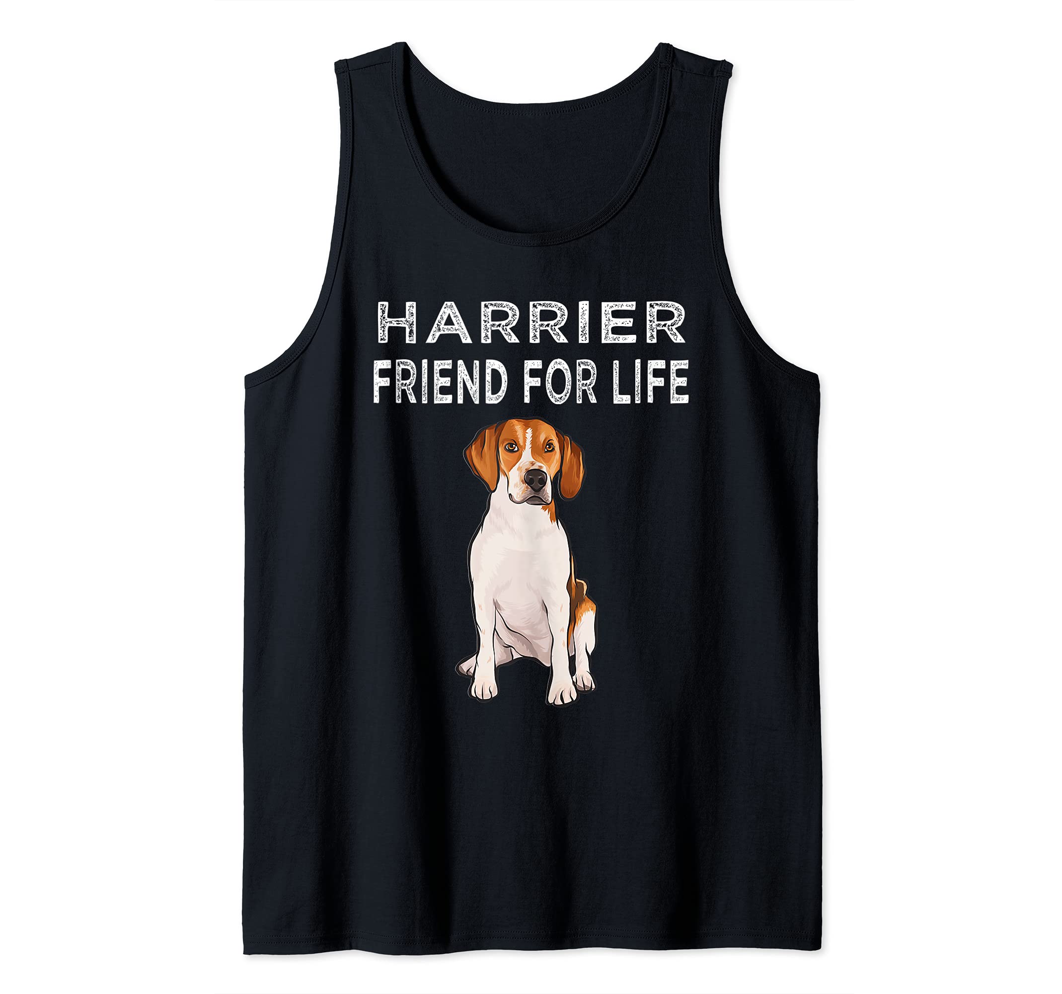 Harrier Friend For Life Dog Friendship Tank Top