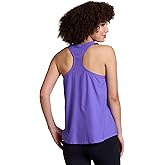 RBX Activewear Workout Top with Mesh Quick Dry Racerback Running Top Women's Gym Shirt with Airy Mesh Back Panel