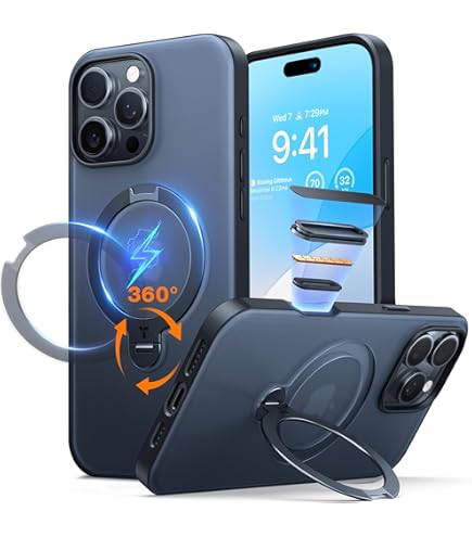 Amazon.com: TORRAS 360 Rotatable Magnetic Ring Only for iPhone 16