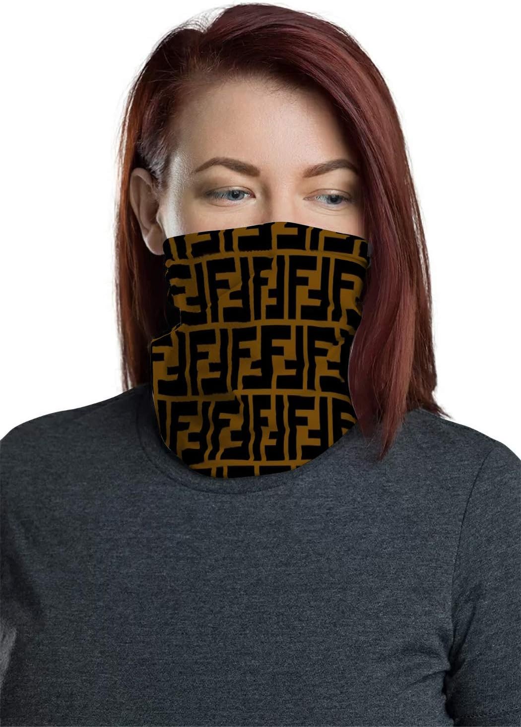 Neck Gaiter, Face Covering Bandana for Men, Women with FF Collage Design | Anti Dust, Air Pollution, Outdoors, Sun Protective Gear