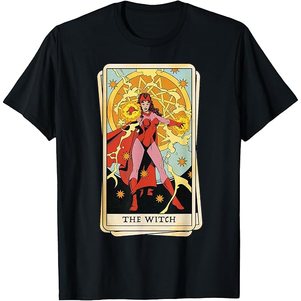 Maglietta Ufficiale Marvel WandaVision - Donna Under Control - T-Shirt Maniche Corte In Cotone GOTS - 5