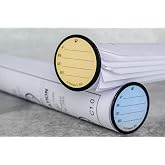 PlanTee (25) Roll-up Plan Tags, Plan Tags for Blueprints, Tags for Roll Up Projects &amp; Designs, Map Plan Tags for Architects