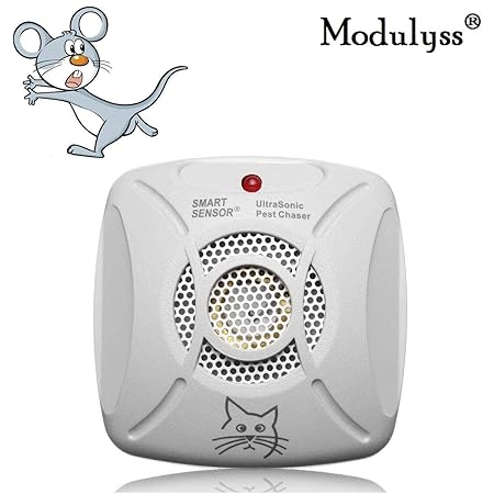 Allium Modulyss 220V Ultrasonic Pest Chaser Electronic Ultrasonic Indoor Rat Mouse Insect Rodent Pest Control Repeller