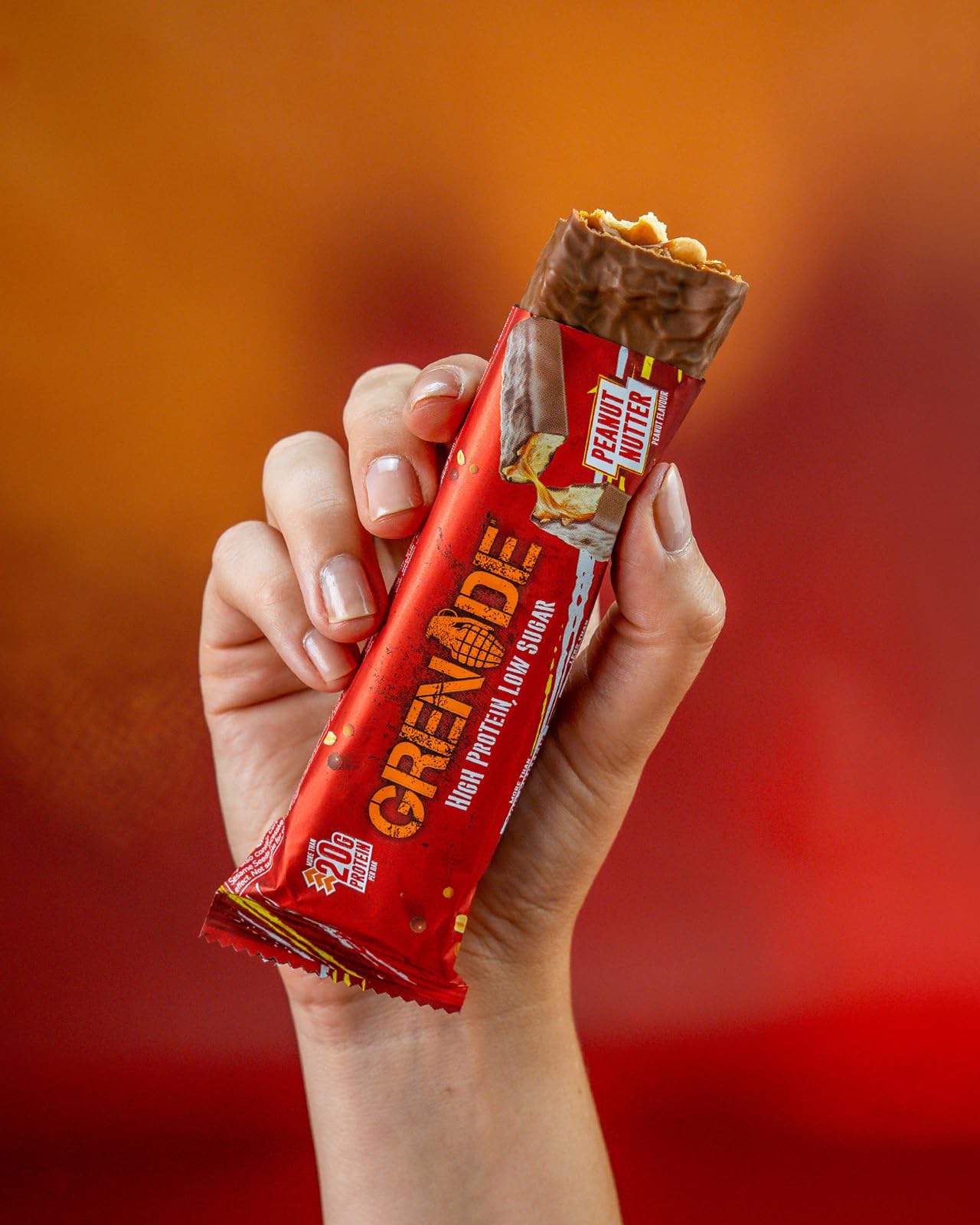 Grenade Proteinriegel, Peanut Nutter – Proteinreich & Zuckerarm, 12 x 60 g 9