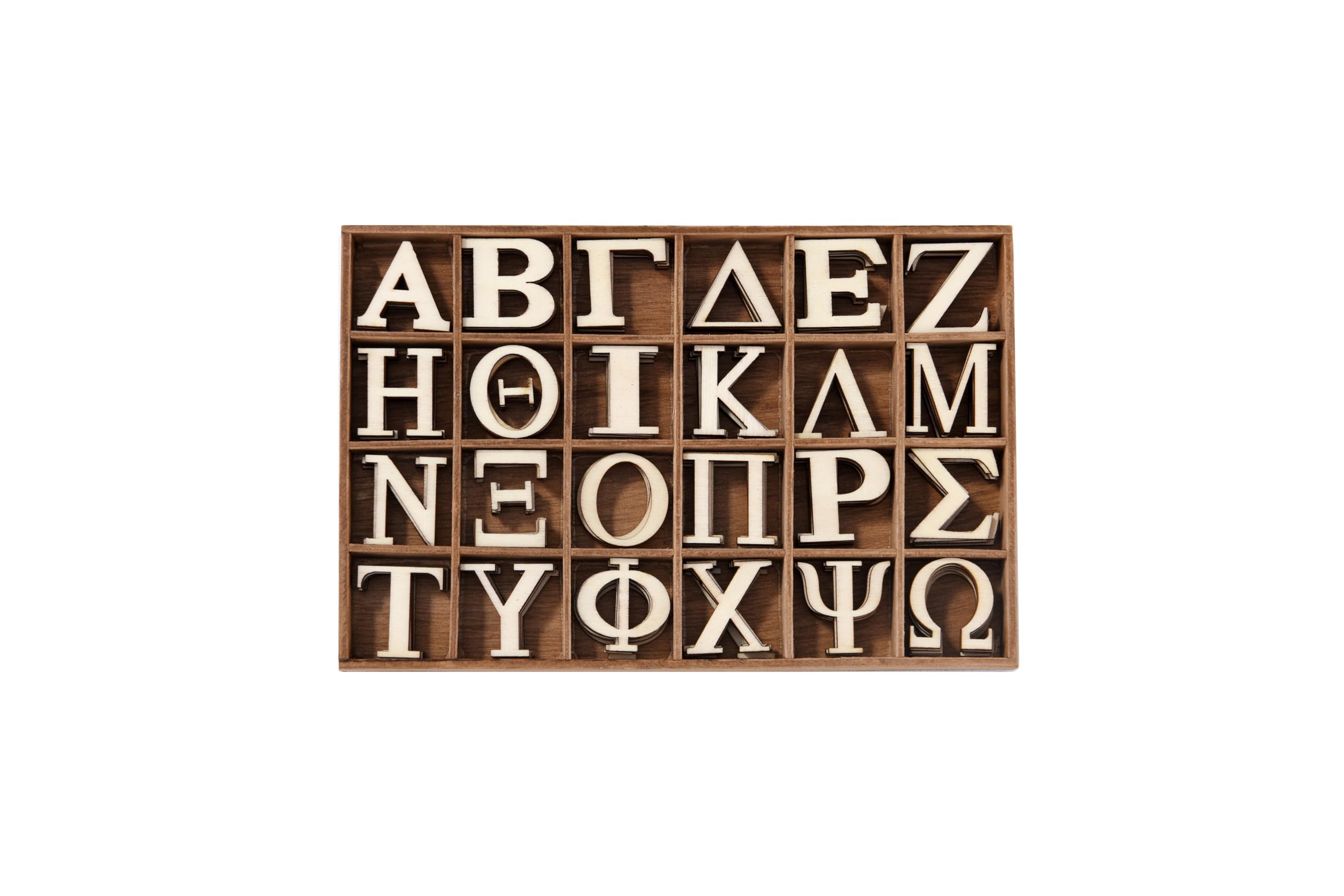 Photo 1 of *USED*
1 Inch 120 Pcs Wood Greek Letters,Unfinished Wooden Alphabet Letters for Sorority Fraternity Paddles,Wall Decor, DIY Project and Other Home Decorations