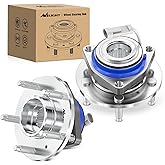 Nilight Front Wheel Hub and Bearing Assembly for Chevy Impala 2000 2002 2003 2004 2005 2006 2007-2011, Buick Lacrosse Allure 2005–2009, Cadillac DTS Eldorado, Buick Century, 5 Lug w/ABS, OEM 513121