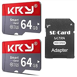 2Pack SD Card 64GB Memory Card with SD