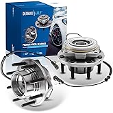 Detroit Axle - 4WD Front Wheel Bearing Hubs for Ford F-250 F-350 Super Duty 2011-2016, Replacement 2012 2013 2014 2015 F-250 
