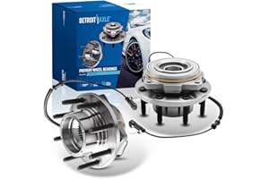 Detroit Axle - 4WD Front Wheel Bearing Hubs for Ford F-250 F-350 Super Duty 2011-2016, Replacement 2012 2013 2014 2015 F-250 