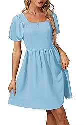 OFEEFAN Womens Dresses That Hide Belly Fat Summer