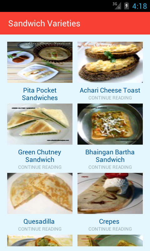 Sandwich Varieties - //medicalbooks.filipinodoctors.org