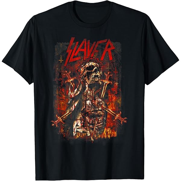 Amazon.com: Slayer – Divine Intervention T-Shirt : Clothing