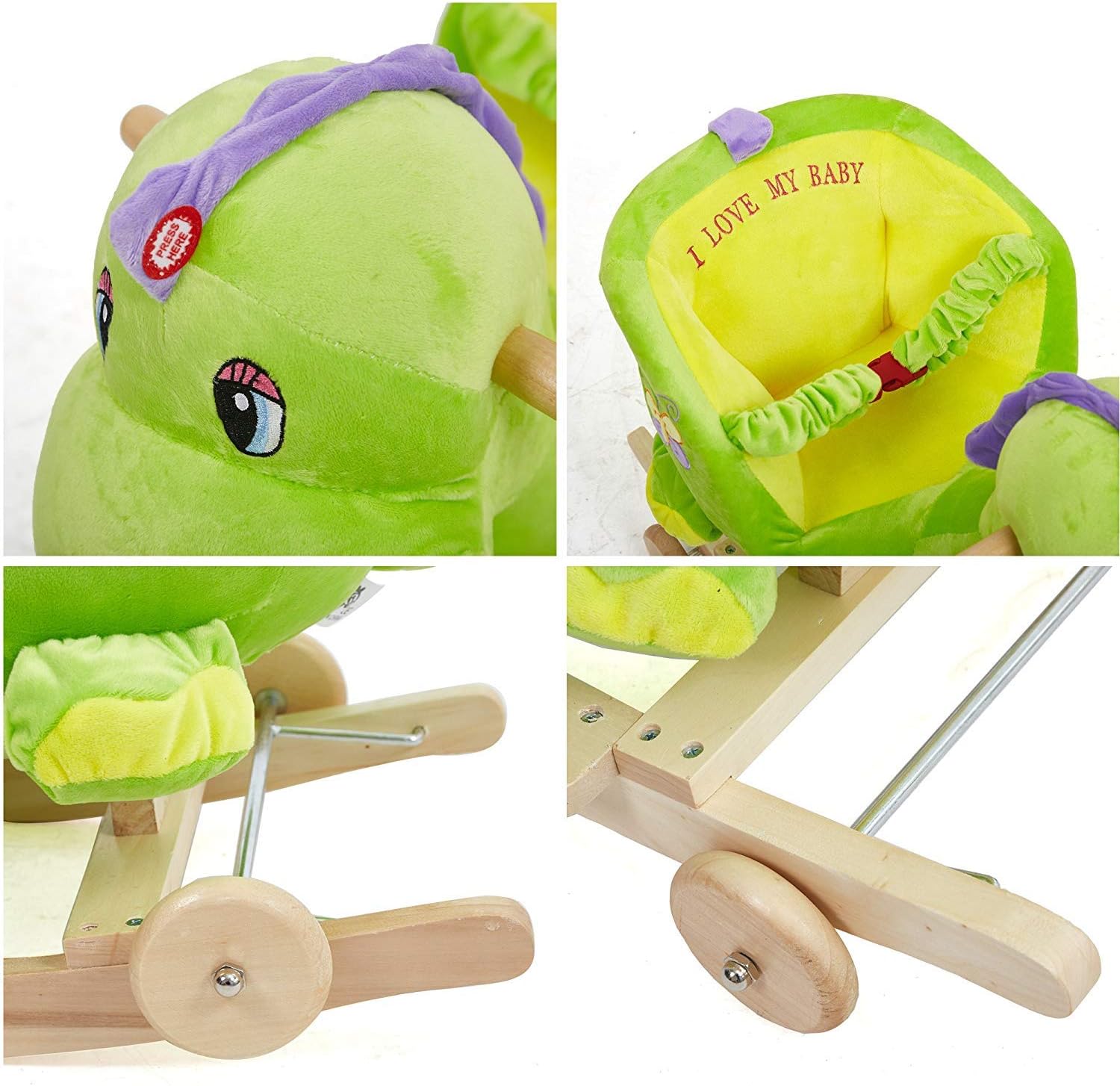 karmas product baby rocking chair bouncer balance soft mesh