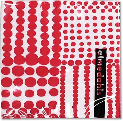 Amazon Almedahls アルメダールス ペーパーナプキン Pricktyg 0350 北欧雑貨 レッド ペーパーナプキン オンライン通販