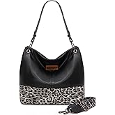 Wrangler Hobo Bags for Women Vegan Leather Top Handle Shoulder Purses and Handbags
