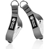 J Bryant Fitness Metal Gym Handles for Cable Machine Attachment Heavy Duty Aluminum Alloy Handle Grips Durable Workout Handles for Resistance Bands Pulley LAT Pull Down System