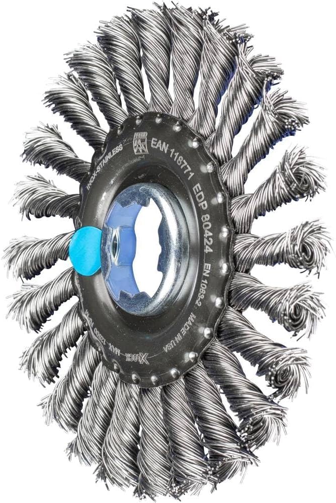 Pferd 43303038 Braided with X-Lock Stainless Steel Round Brush