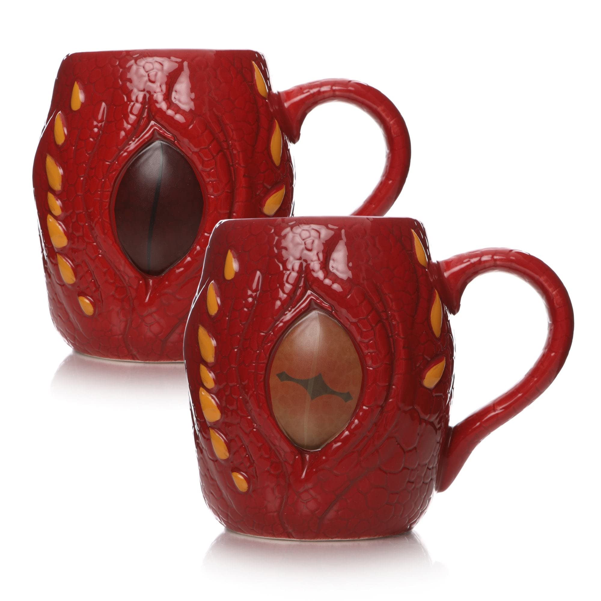 The Hobbit - Shaped Mugs - The Hobbit Shaped Mug - Smaug, Yellow