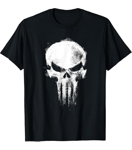 Amazon.com: Marvel The Punisher Frank Castle Vigilante T-Shirt