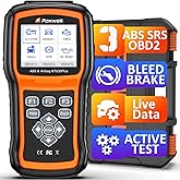 2026 FOXWELL NT630 Plus OBD2 Scanner with ABS and SRS, ABS Auto Bleed Scan Tool Brake SRS Scanner Live Data, Car Code Reader Diagnostic Tool Bidirectional Scanner with SAS Oil Light