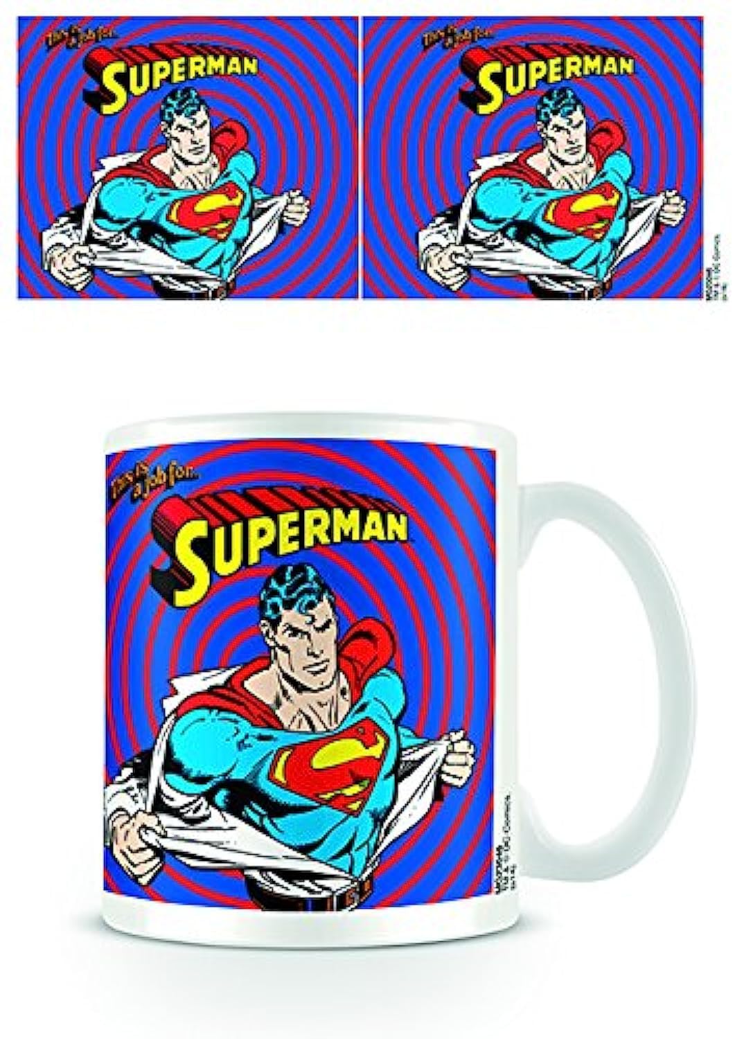 Superman DC Originals Mug for Tea or Coffee White