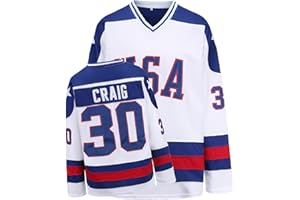 PRIMITAS Youth Hockey Jersey of USA 1980 Olympic Team Jerseys