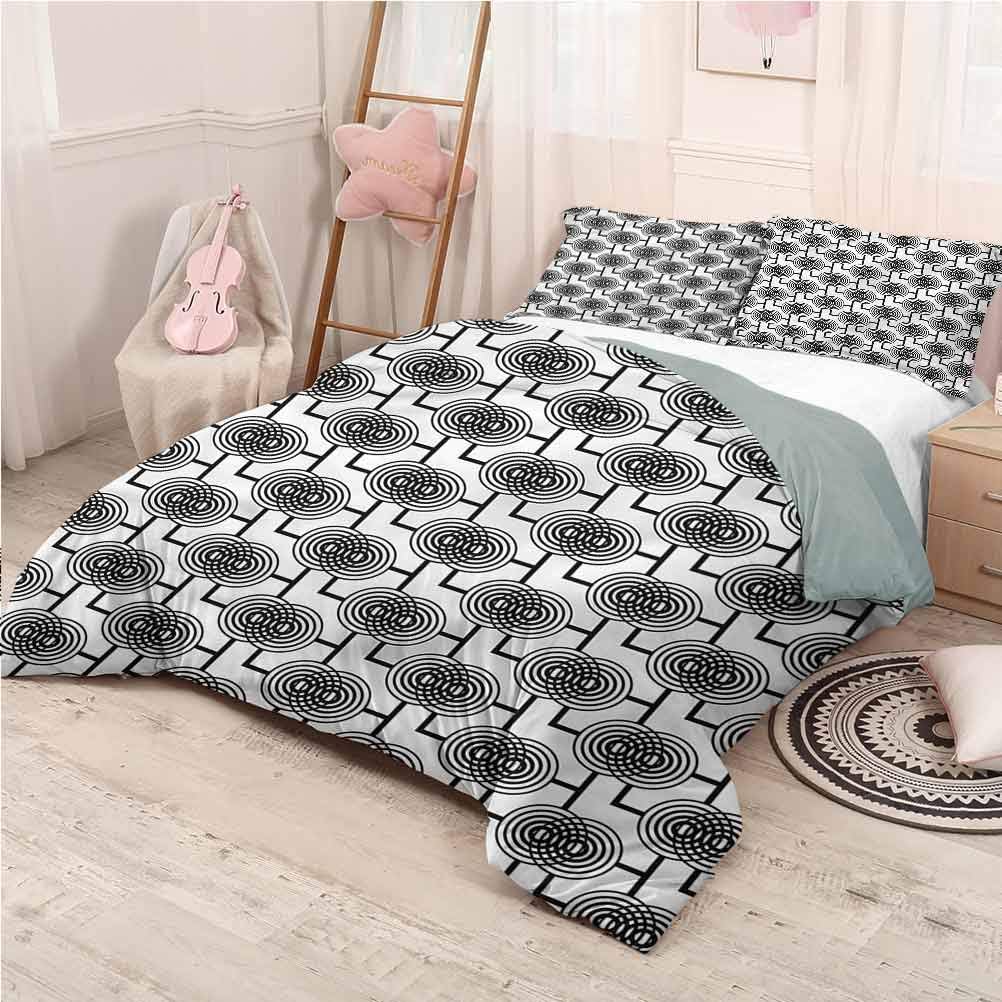 Amazon Geometric Bed Sheets Set Full Microfiber Sheet Set
