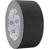 ROSEUP Gaffer Tape, Heavy Duty Gaffers Tape, Non-Reflective, Multipurpose. 2 Inches x 30 Yards, Black