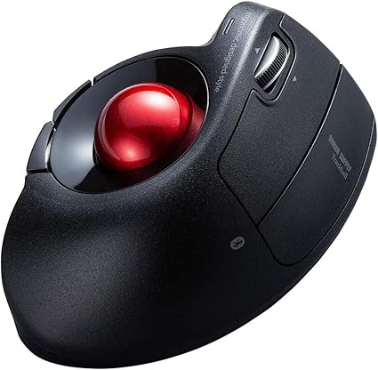 Amazon サンワサプライ Bluetoothエルゴトラックボール チルトホイール マルチペアリング Ma Bttb179bk サンワサプライ 家電 カメラ