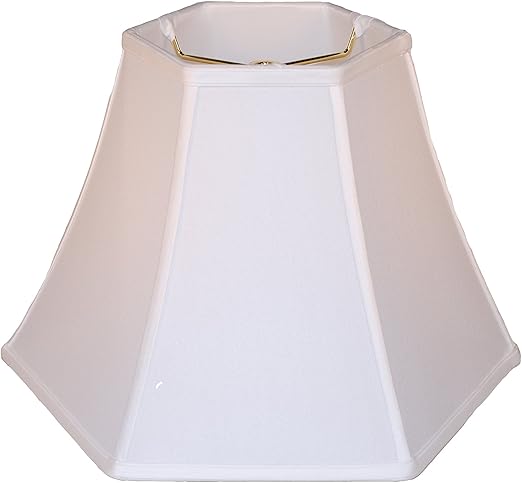 white silk lamp shades