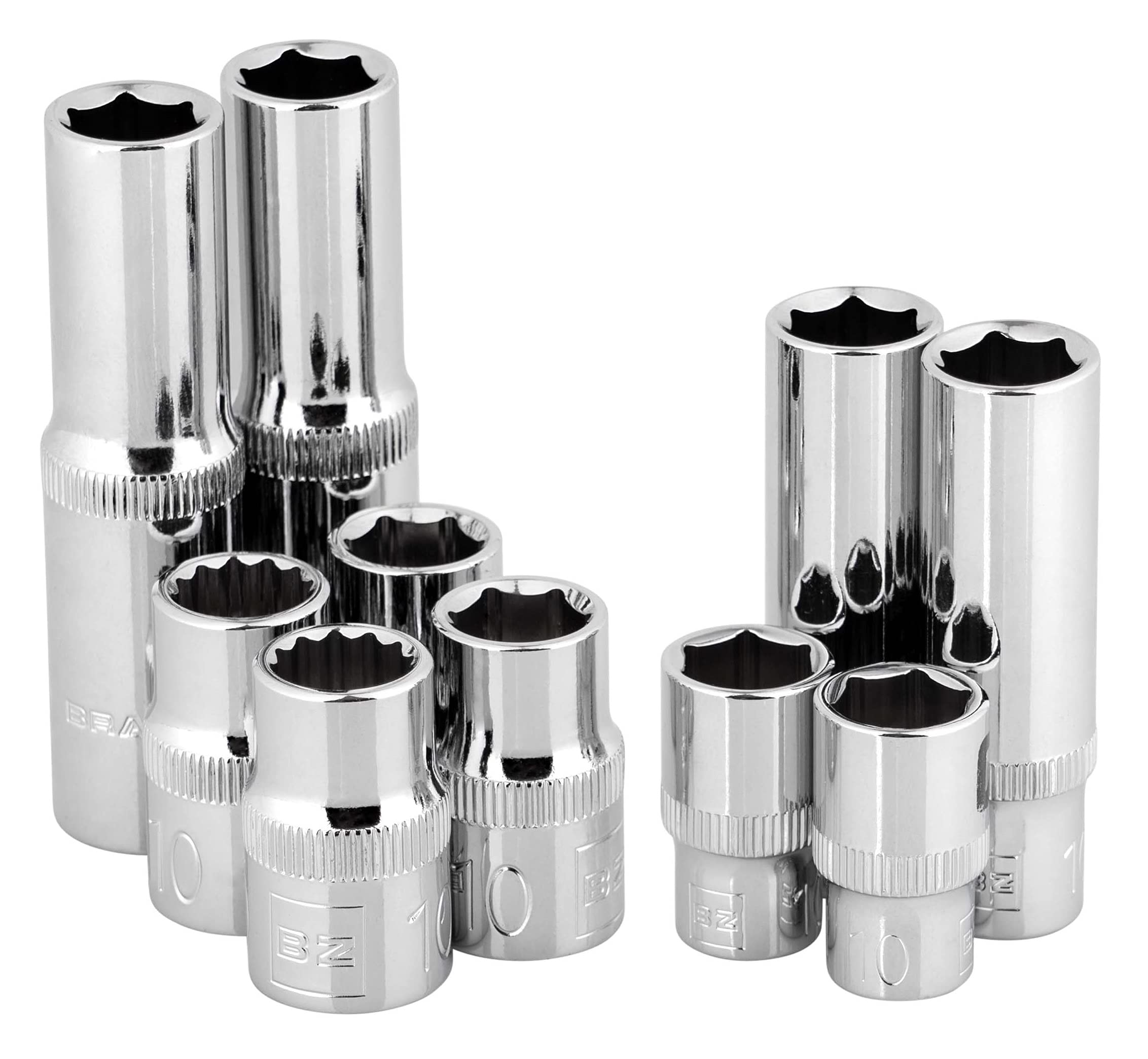 BRAZEN 10mm Socket Ten Pack