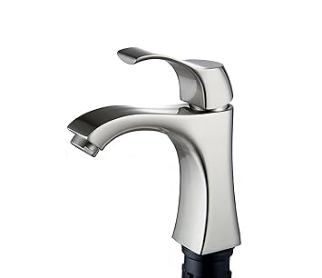 Aquafaucet Bathroom Sink Faucet Single Hole Vanity Faucet