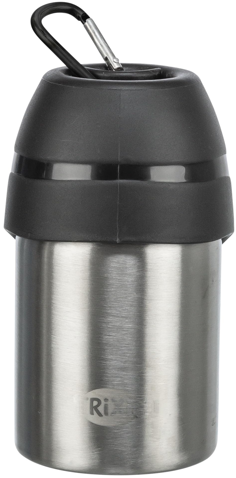 Trixie Stainless Steel/Plastic Bottle with Bowl, 300 ml, Assorted Color