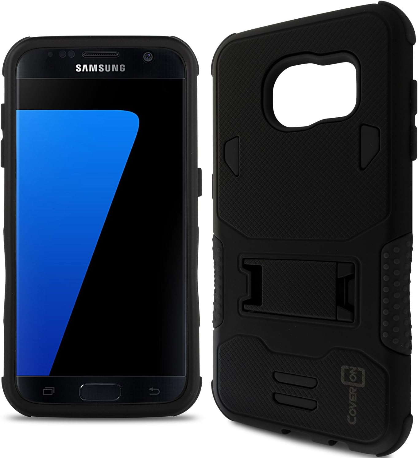 Galaxy S7 Edge Case, CoverON [DuraShield Series] Drop Proof