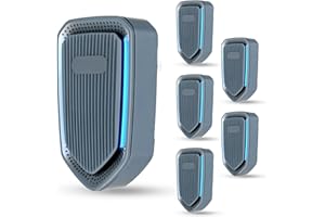 ZLIEATMP Negative Ion Air Purifier, Silent Plug-in Air Purifier,Mini Portable Air Ion Generator, Absorbing Smoke and Dust, Purifying Air is Suitable for Bedroom, Study, Kitchen, Bathroom and Living Room. (6)