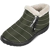 Hxlber Ankle Boots for Women,Warm Fur Lining Comfortable Lightweight Non Slip,Womens Winter Snow Boots for Women