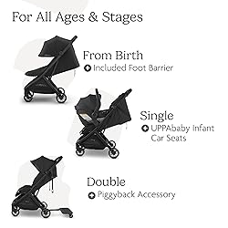 UPPAbaby Minu V3 Travel Stroller | Lightweight