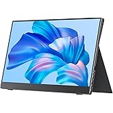 cocopar Portable Monitor 15.6 Inch 1080P FHD 60Hz 85% sRGB Travel Monitor with Speaker HDMI USB-C Second Screen for Laptop Ma
