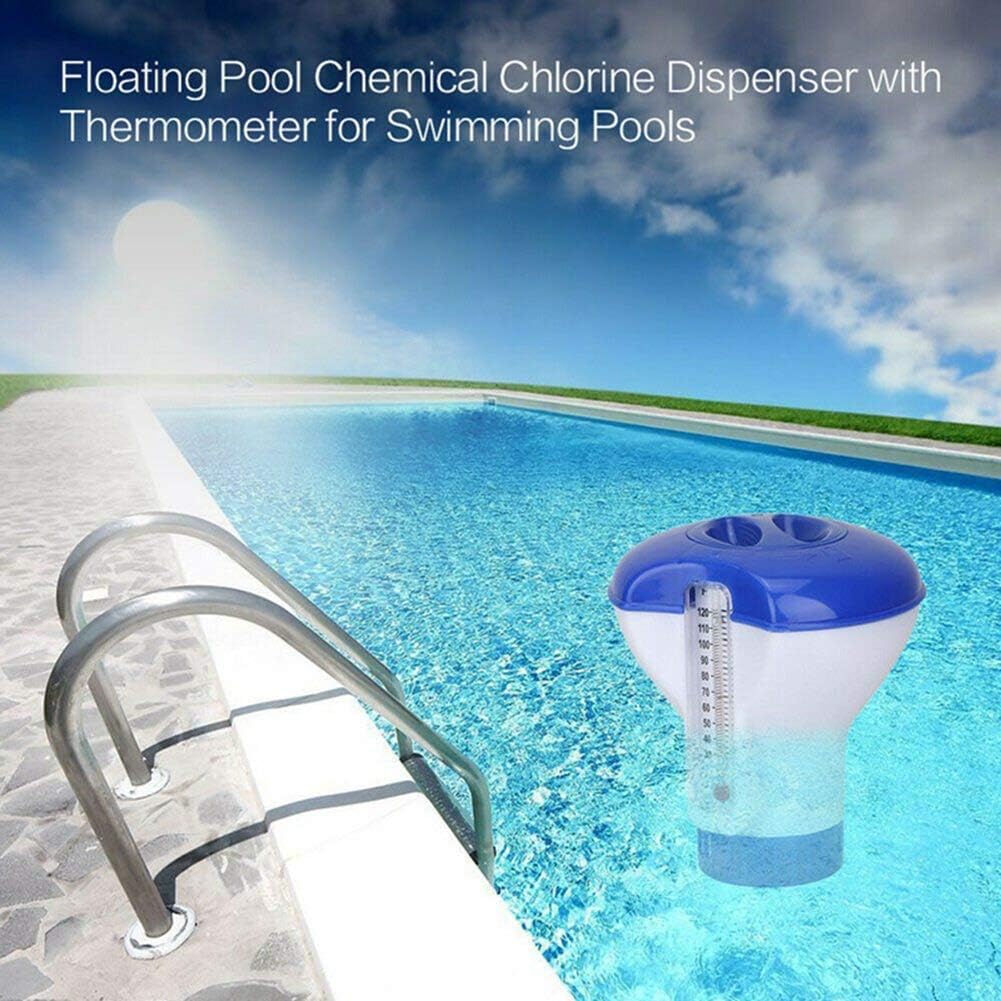 Pool Chloren Mit Schwimmer