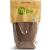 Yupik Organic Hot Chocolate Mix, 1 kg, Vegan, Gluten-Free, GMO-Free, Dairy-Free, Kosher, Cocoa Powder, Mix Easily, Plant-Base
