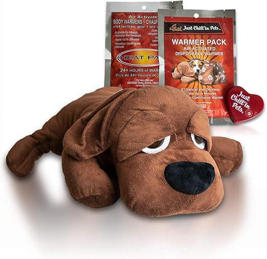 plush toy with heartbeat for puppy